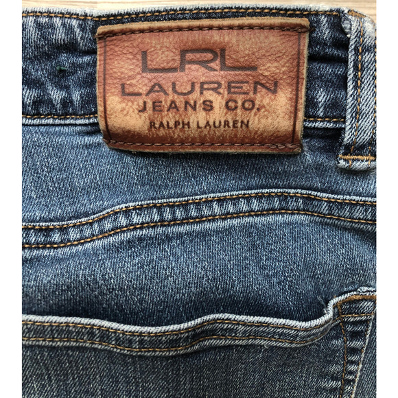 LRL, Lauren Jean Co., Heritage, Women's Jeans, Size 8, Straight Leg, Medium Wash - Picture 4 of 6